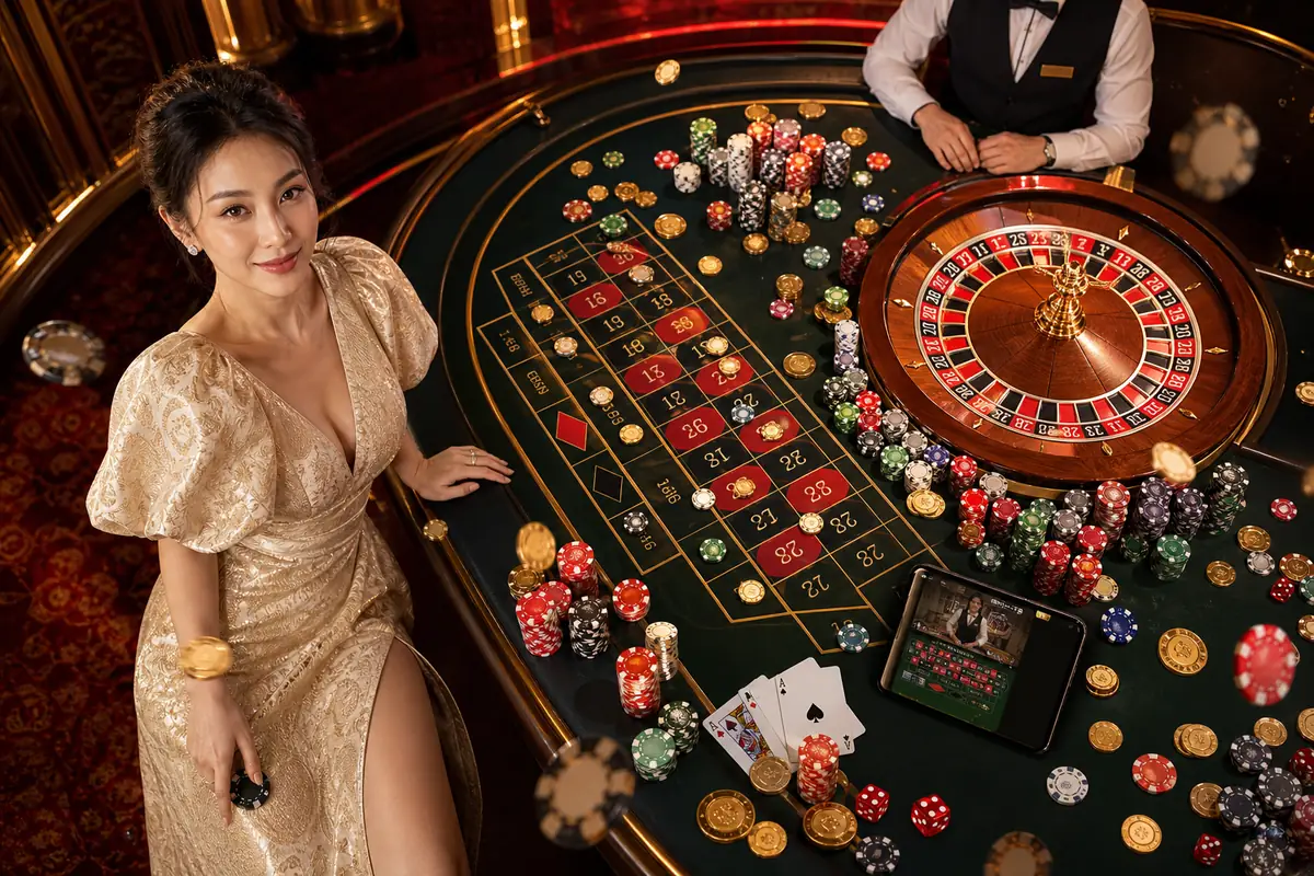 kk77 Casino အွန်လိုင်း Live Dealer ကာစီနို